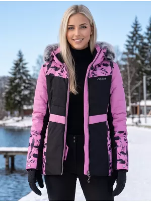 Ženska zimska jakna ALTISPORT BIANCA VIJOLIČNA