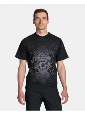 Moški kolesarski dres KILPI REMIDO-M TM0361KI ČRNA