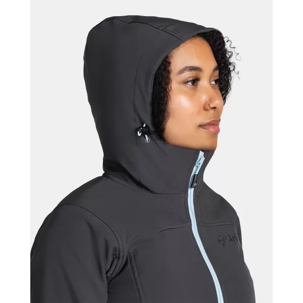  Ženska softshell jakna KILPI RAVIA-W TL0109KI TEMNO SIVA/MODRA 