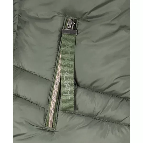  Ženski plašč ALTISPORT JUCA LCTB215 ZELENA 