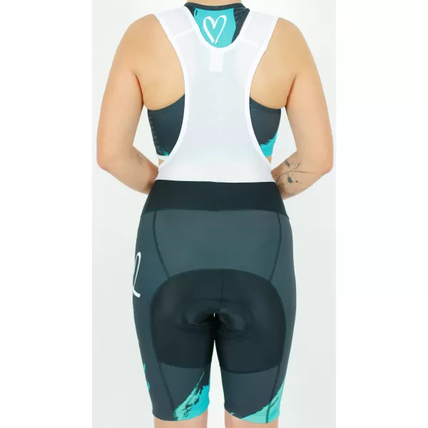  Ženske vrhunske kolesarske hlače ALTISPORT SWE/ALW01S14 TURKIZNA 