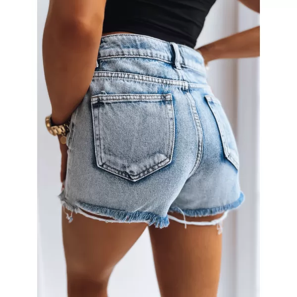  Ženske kratke hlače DSTREET PALOMA PARADISE SY0309 SVETLO MODRA 