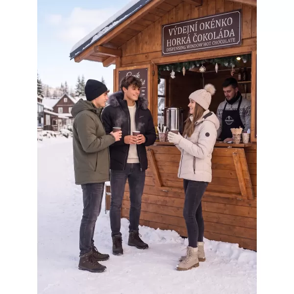  Moška zimska jakna ALTISPORT BALDER ČRNA 