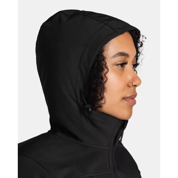  Ženska softshell jakna KILPI RAVIA-W TL0109KI ČRNA 