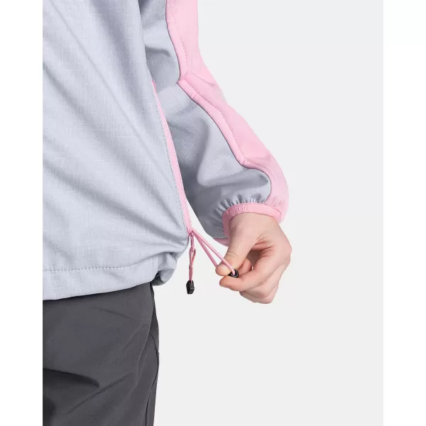  Dekliška softshell jakna KILPI RAVIA-J TJ0517KI SVETLO ROZA 