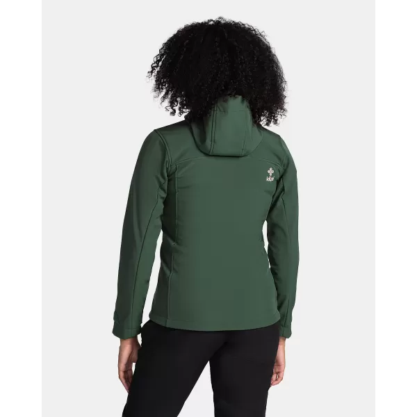  Ženska softshell jakna KILPI RAVIA-W TL0109KI TEMNO ZELENA 