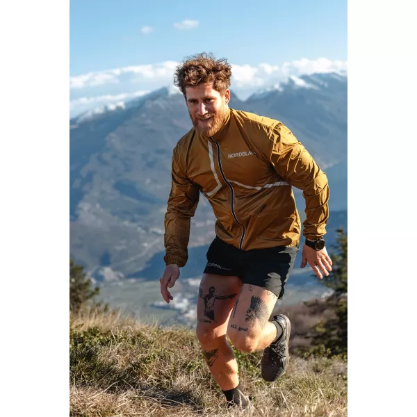  Moška športna jakna NORDBLANC REFLECTIVE NBSJM7899 RJAVA 