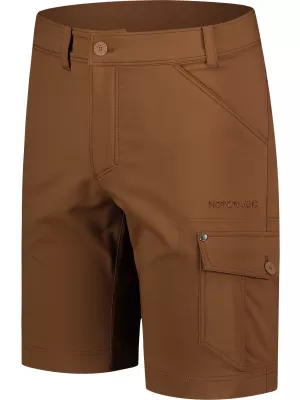 Moške kratke hlače NORDBLANC PATCHPOCKET NBSPM7904 RJAVA