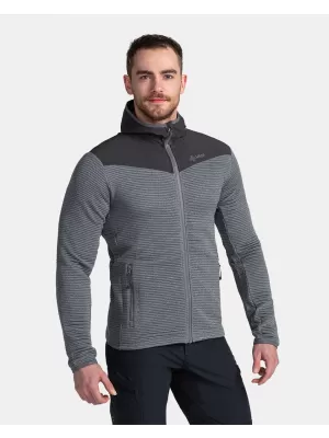Moški pulover iz flisa KILPI TANALI-M TM0202KI TEMNO SIVA