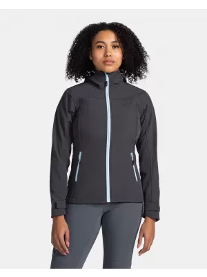 Ženska softshell jakna KILPI RAVIA-W TL0109KI TEMNO SIVA/MODRA