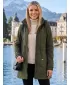 Ženski softshell plašč KIXMI RHODIE VOJAŠKI