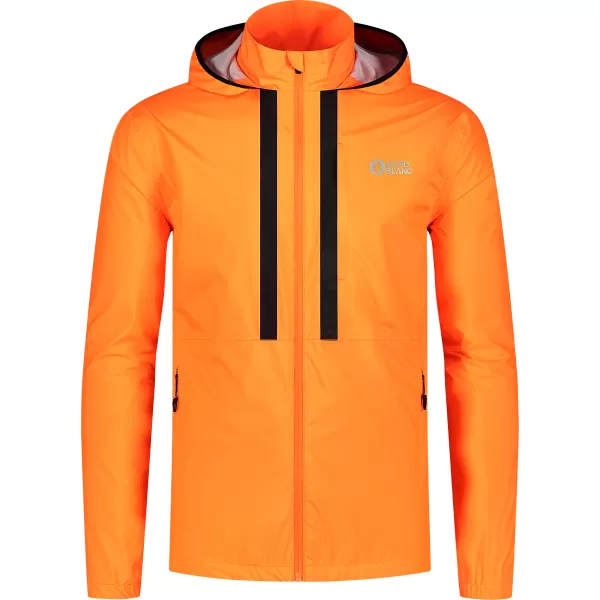  Moška športna jakna NORDBLANC SECURED NBSJM7898 ŠOKANTNO ORANŽNA 