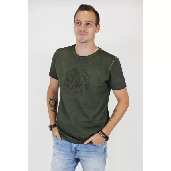  Moška majica s kratkimi rokavi ALTISPORT BARCLAY KAKI 