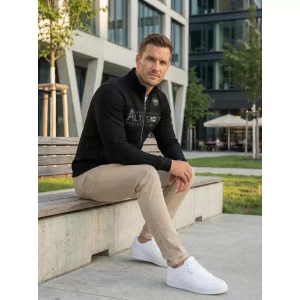  Moški pulover ALTISPORT BLAKE ČRNA 
