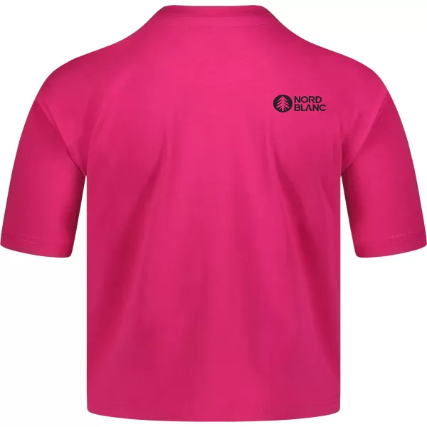  Ženski kratki top NORDBLANC CROPTOP NBSLT7819 ROZA 