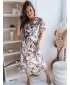 Obleka DSTREET LUNNA EY2306 BELA -VIOLET