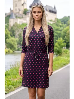 Obleka ALTISPORT BRIDGET ČRNA