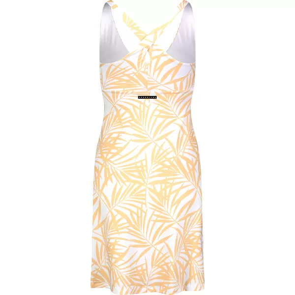  Obleka NORDBLANC V-NECK NBSLD7804 RUMENO/BELO 
