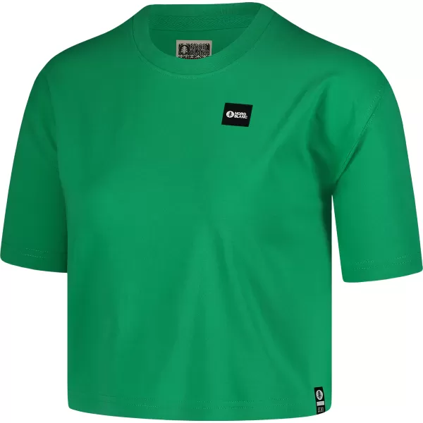 Ženski kratki top NORDBLANC CROPTOP NBSLT7819 ZELENA 