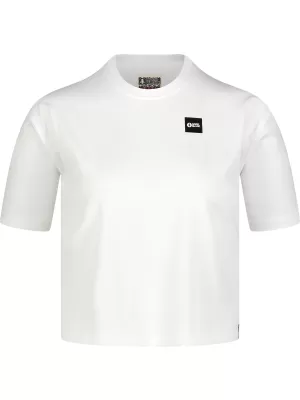 Ženski kratki top NORDBLANC CROPTOP NBSLT7819 BELA