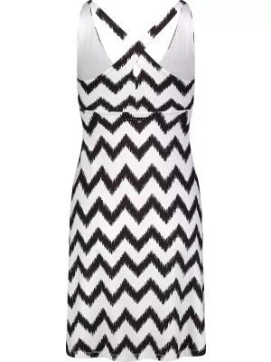 Obleka NORDBLANC V-NECK NBSLD7804 ČRNA