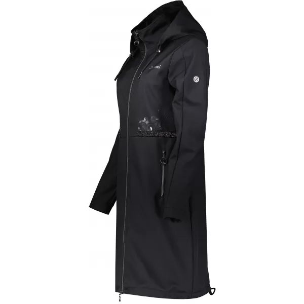  Ženski softshell plašč KIXMI RITA ČRNA 