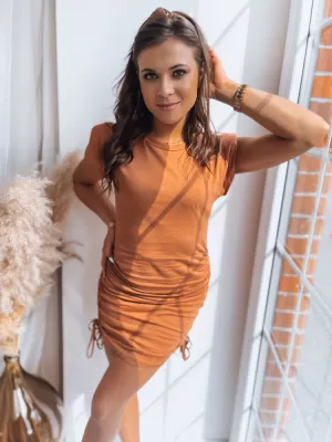 Obleka DSTREET MIMOSA EY2285 ORANŽNA