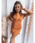 Obleka DSTREET MIMOSA EY2285 ORANŽNA