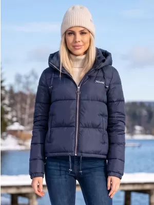 Ženska jakna KIXMI REINA TEMNO MODRA