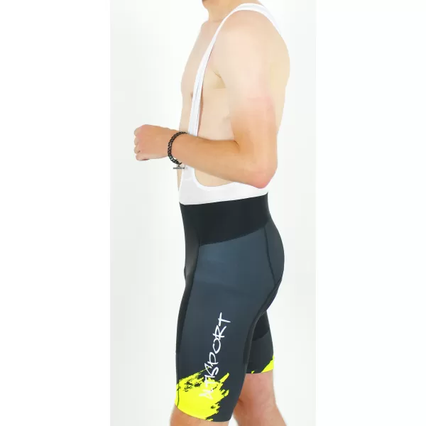  Moške vrhunske kolesarske hlače ALTISPORT SWE/ALM01S13 NEON RUMENA 