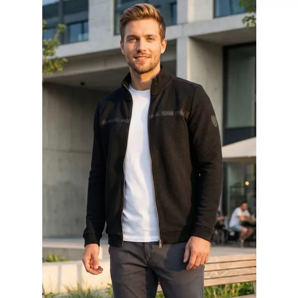  Moški pulover KIXMI REUBEN ČRNA 