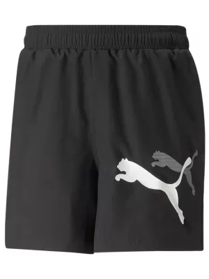 Moške kratke hlače PUMA ESS+ LOGO POWER CAT WOVEN SHORTS 5 673382-01 ČRNA