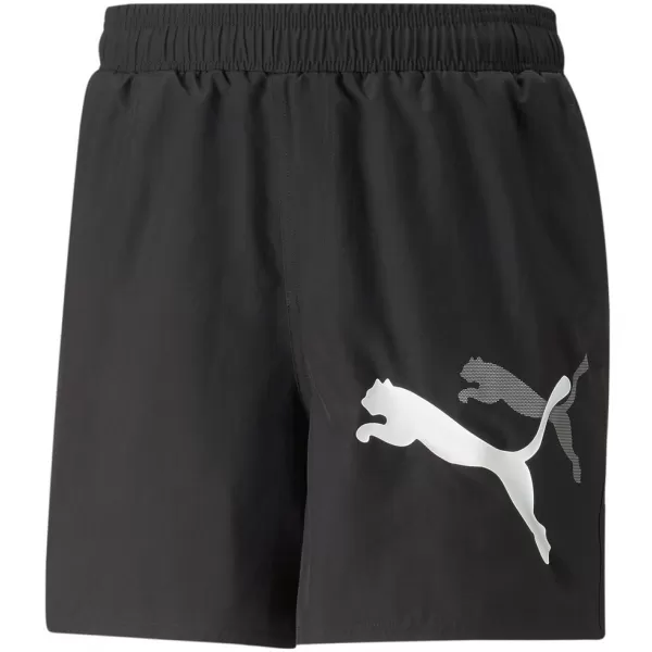  Moške kratke hlače PUMA ESS+ LOGO POWER CAT WOVEN SHORTS 5 673382-01 ČRNA 