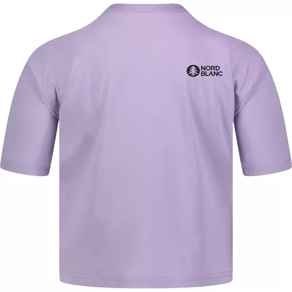  Ženski kratki top NORDBLANC CROPTOP NBSLT7819 VIJOLIČNA 