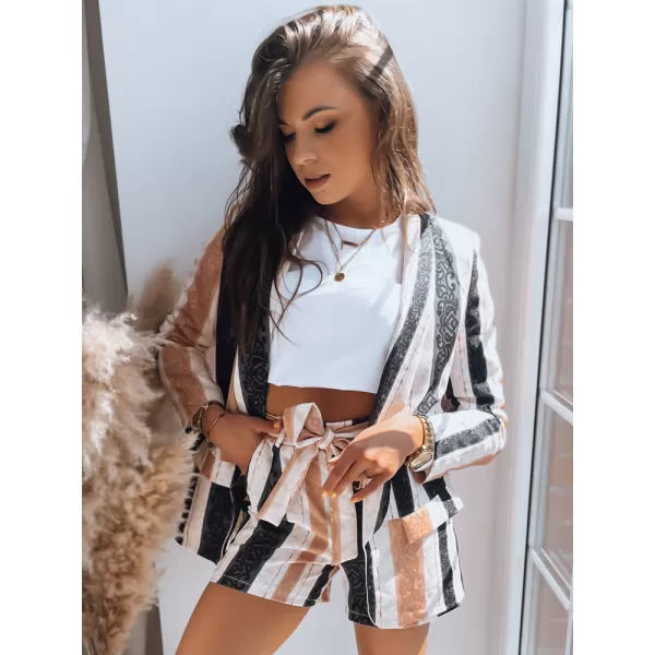  Ženske kratke hlače DSTREET REGAL STRIPES SY0297 ČRN 