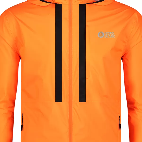  Moška športna jakna NORDBLANC SECURED NBSJM7898 ŠOKANTNO ORANŽNA 