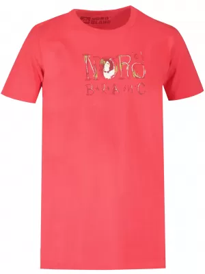Otroška majica s kratkimi rokavi NORDBLANC NBSKT5217L SVETLO ROZA