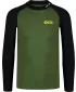 Moška majica z UV zaščito NORDBLANC SURFER NBSMF7867 ZELENA/ČRNA
