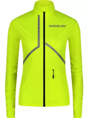 Ženska športna jakna NORDBLANC REFLEXION NBSJL7902 VARNO RUMENA