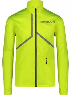 Moška športna jakna NORDBLANC REFLECTIVE NBSJM7899 VARNO RUMENA