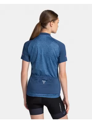 Ženski kolesarski dres KILPI MOATE-W TL0354KI TEMNO MODRA