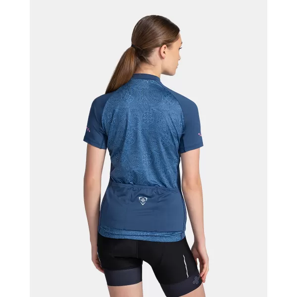  Ženski kolesarski dres KILPI MOATE-W TL0354KI TEMNO MODRA 