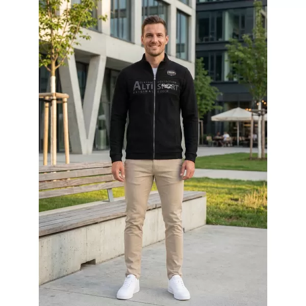  Moški pulover ALTISPORT BLAKE ČRNA 