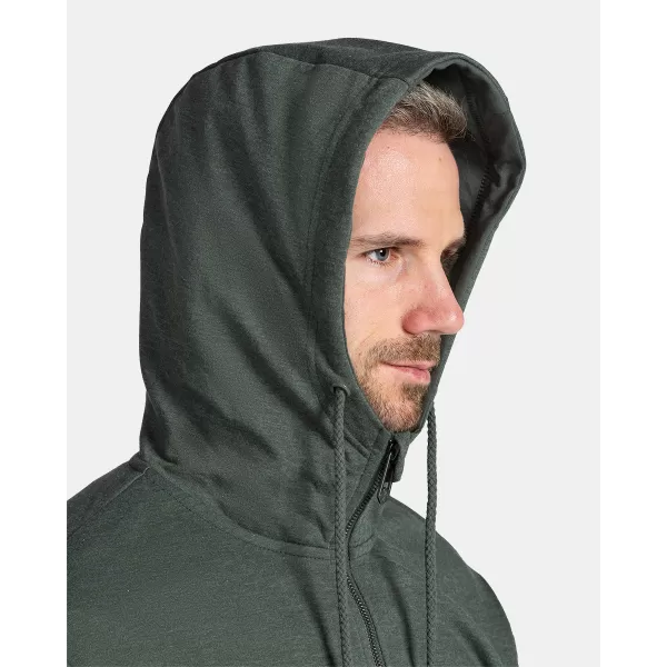  Moški pulover KILPI SEARA-M TM0206KI TEMNO ZELENA 