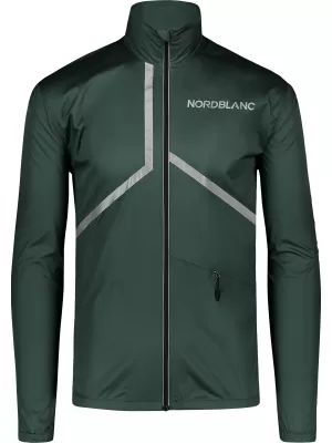 Moška športna jakna NORDBLANC REFLECTIVE NBSJM7899 TEMNO ZELENA