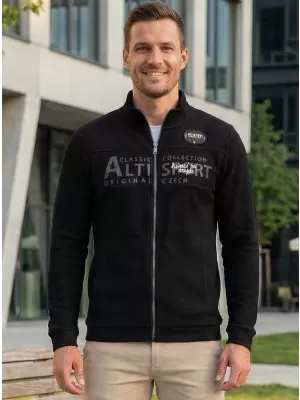 Moški pulover ALTISPORT BLAKE ČRNA