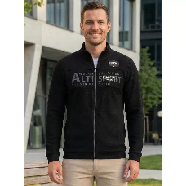  Moški pulover ALTISPORT BLAKE ČRNA 