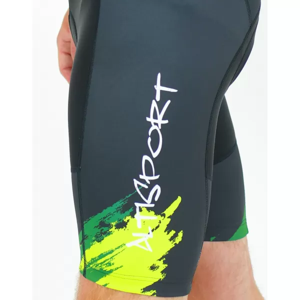  Moške vrhunske kolesarske hlače ALTISPORT SWE/ALM01S13 ZELENA 