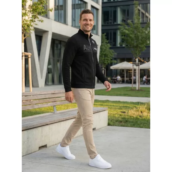  Moški pulover ALTISPORT BLAKE ČRNA 