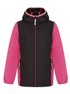Otroška softshell jakna LOAP URANIX OLK2307 ROZA